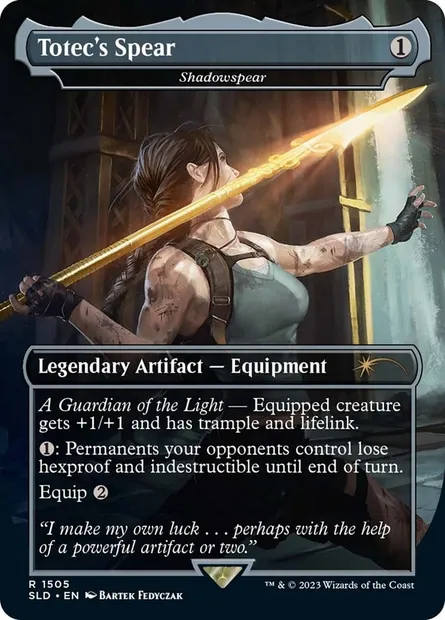Shadowspear, Magic card SLD 1505 — Secret Lair Drop set