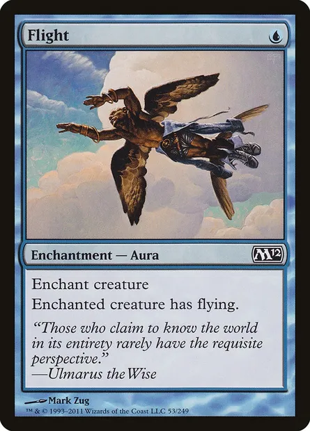 Flight, Magic card M12 53 — Magic 2012 set