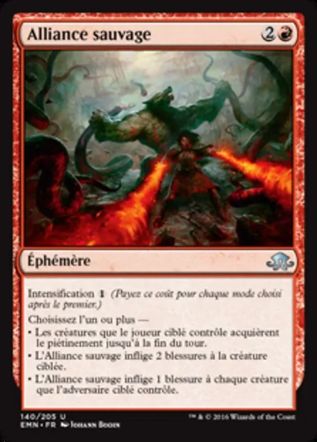 Alliance sauvage, carte Magic EMN 140 — extension La lune hermétique
