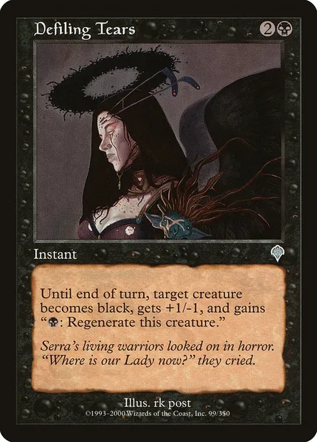 Defiling Tears, Magic card INV 99 — Invasion set