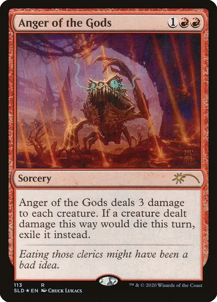 Fureur des dieux, carte Magic SLD 113 — extension Secret Lair Drop