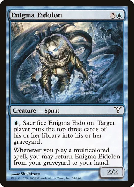 Enigma Eidolon, Magic card DIS 24 — Dissension set