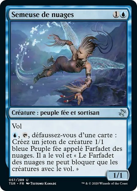 Semeuse de nuages, carte Magic TSR 57 — extension Spirale Temporelle Remastered