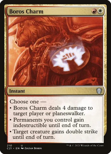 Boros Charm, Magic card C21 210 — Commander 2021 set