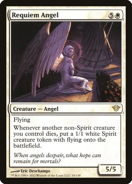 Requiem Angel, Magic card DKA 18 — Dark Ascension set