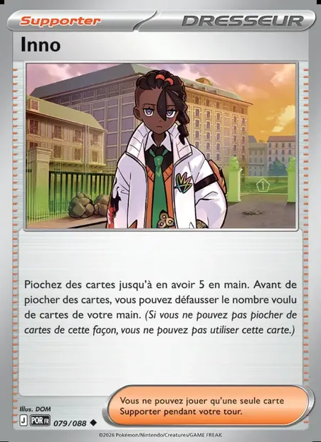 Inno, carte Pokémon POR 079 — extension Équilibre Parfait