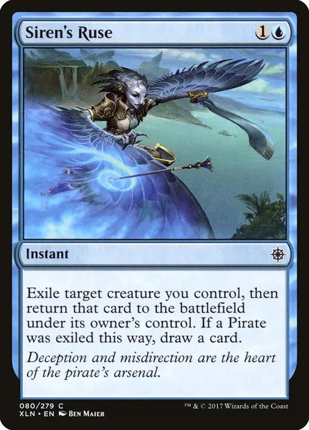 Siren's Ruse, Magic card XLN 80 — Ixalan set