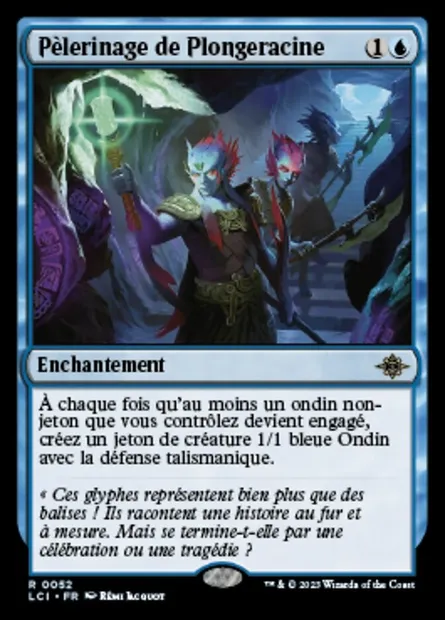Deeproot Pilgrimage, carte Magic LCI 52 — extension The Lost Caverns of Ixalan