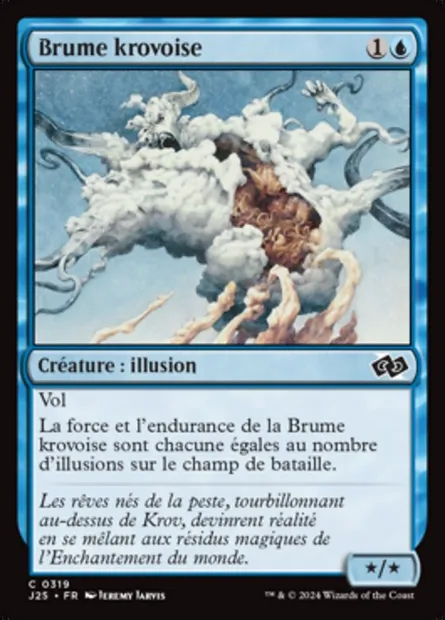 Brume krovoise, carte Magic J25 319 — extension Foundations Jumpstart