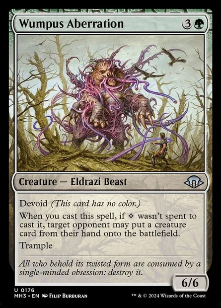 Wumpus Aberration, Magic card MH3 176 — Modern Horizons 3 set