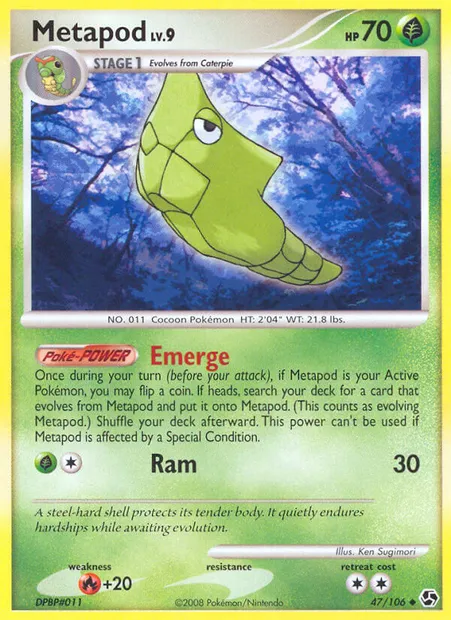 Chrysacier, carte Pokémon GE 47 — extension Duels au Sommets