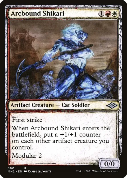 Arcbound Shikari, Magic card MH2 360 — Modern Horizons 2 set