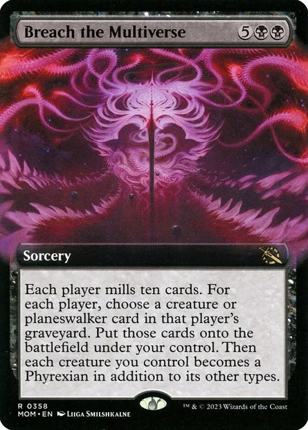 Breach the Multiverse, Magic card MOM 358 — March of the Machine set