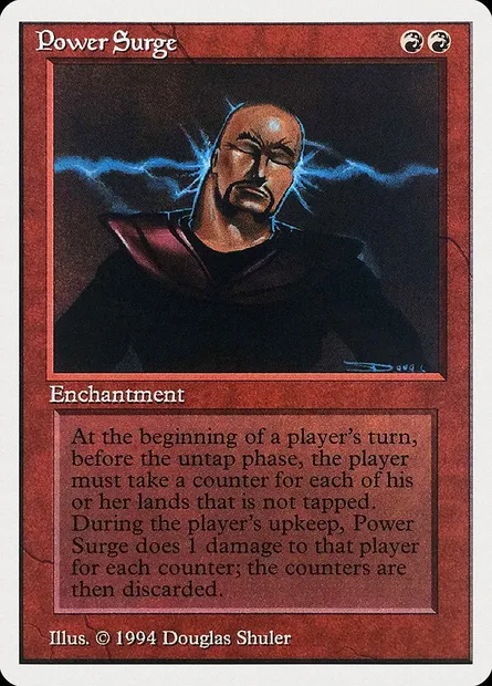 Surtension, carte Magic SUM 170 — extension Summer Magic / Edgar