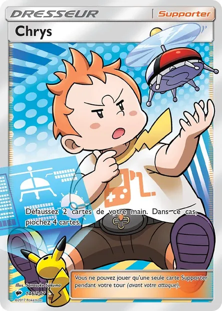 Chrys, carte Pokémon BUS 146 — extension Ombres Ardentes