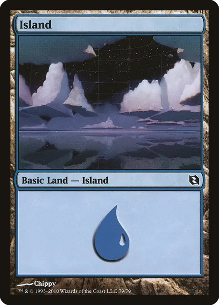 Island, Magic card DDF 79 — Duel Decks: Elspeth vs. Tezzeret set