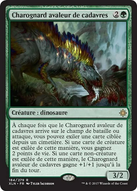 Charognard avaleur de cadavres, carte Magic XLN 184 — extension Ixalan