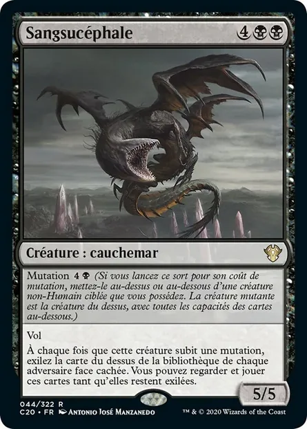 Sangsucéphale, carte Magic C20 44 — extension Commander 2020