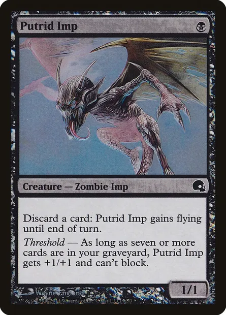 Putrid Imp, Magic card PD3 1 — Premium Deck Series: Graveborn set