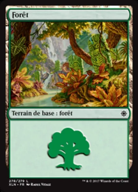 Forêt, carte Magic XLN 278 — extension Ixalan