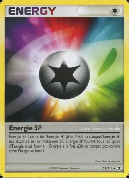 Énergie SP, carte Pokémon RR 101 — extension Rivaux Émergeants