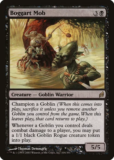 Boggart Mob, Magic card LRW 104 — Lorwyn set