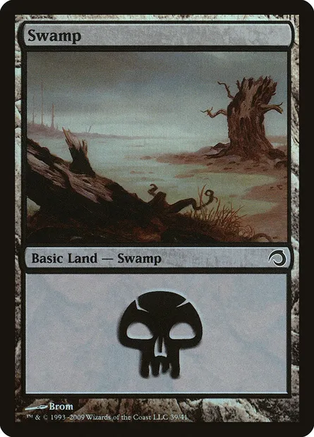 Marais, carte Magic H09 39 — extension Premium Deck Series: Slivers