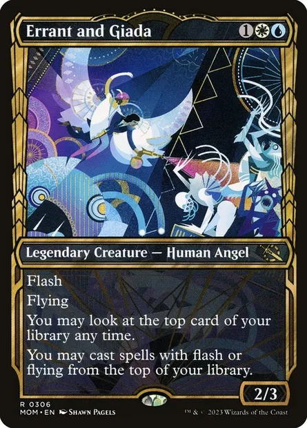 Errant and Giada, Magic card MOM 306 — March of the Machine set