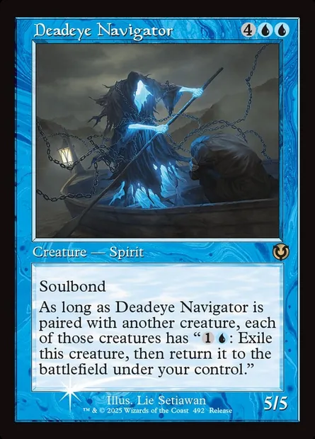 Deadeye Navigator, Magic card INR 492 — Innistrad Remastered set