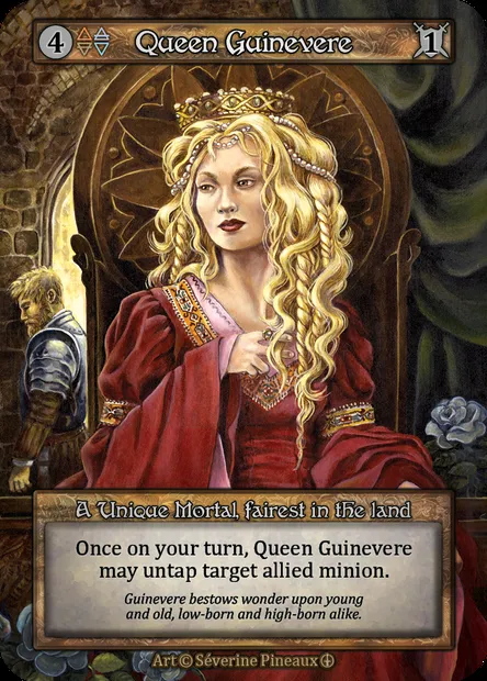 Queen Guinevere, carte Sorcery ATH 053 — extension Arthurian Legends