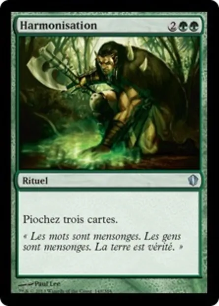 Harmonisation, carte Magic C13 148 — extension Commander 2013