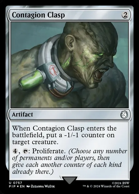 Boucle de contagion, carte Magic PIP 757 — extension Fallout
