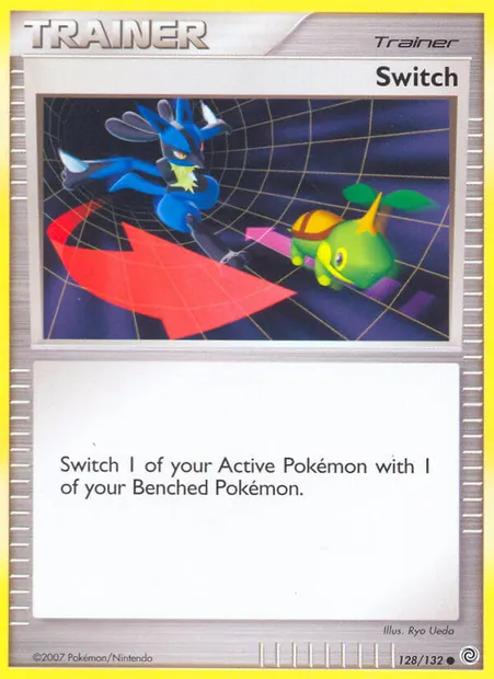 Switch, Pokémon card SW 128 — Secret Wonders set