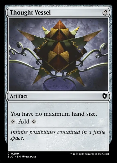 Thought Vessel, Magic card BLC 289 — Bloomburrow Commander set