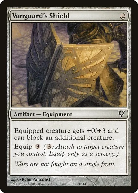 Vanguard's Shield, Magic card AVR 223 — Avacyn Restored set