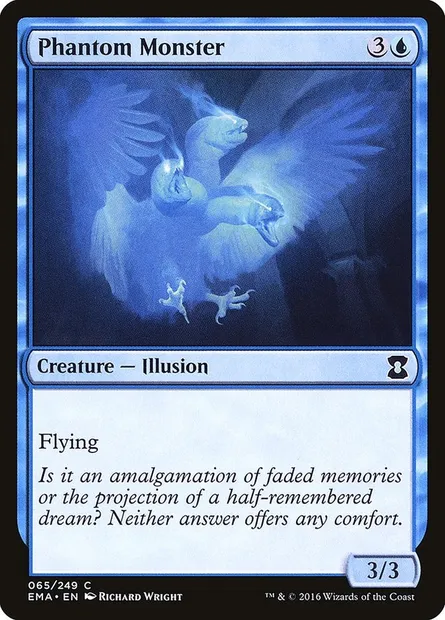 Phantom Monster, Magic card EMA 65 — Eternal Masters set