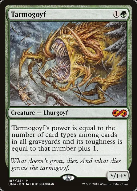 Tarmogoyf, Magic card UMA 187 — Ultimate Masters set