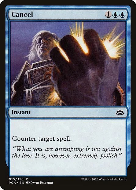 Cancel, Magic card PCA 15 — Planechase Anthology set