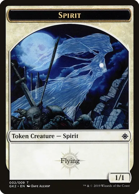 Spirit, carte Magic TGK2 2 — extension RNA Guild Kit Tokens