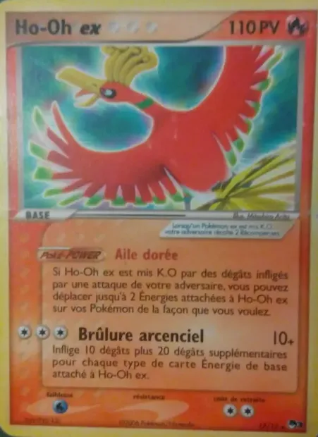 Ho-Oh ex, carte Pokémon P3 17 — extension POP Série 3
