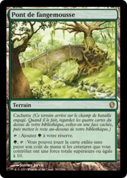 Pont de fangemousse, carte Magic C13 307 — extension Commander 2013