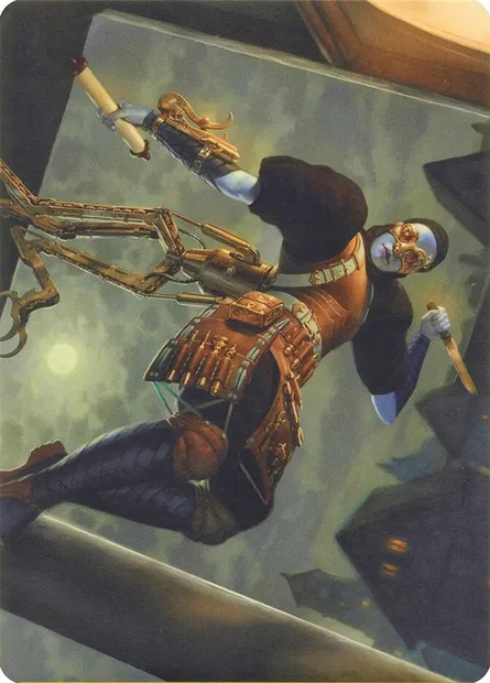 Ingenious Infiltrator // Ingenious Infiltrator, Magic card AMH1 21 — Modern Horizons Art Series set