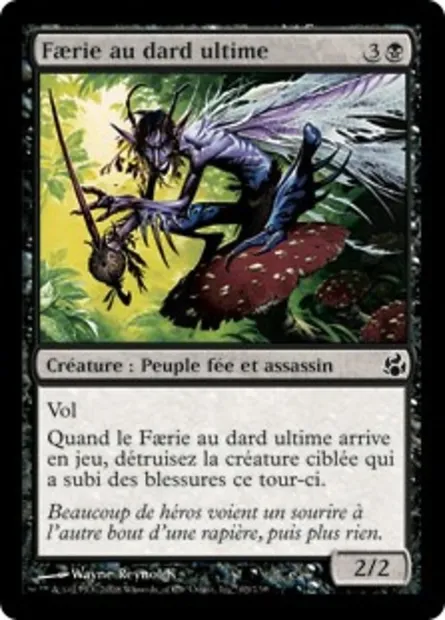 Faerie au dard ultime, carte Magic MOR 63 — extension Leveciel