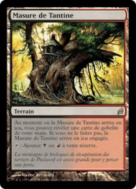 Masure de Tantine, carte Magic LRW 267 — extension Lorwyn