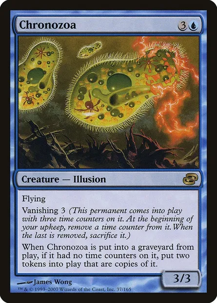 Chronozoaire, carte Magic PLC 37 — extension Chaos planaire