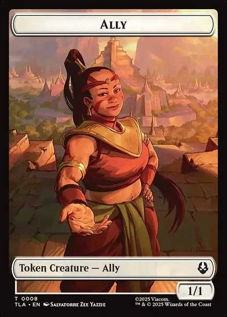 Ally, carte Magic TTLA 8 — extension Avatar: The Last Airbender Tokens