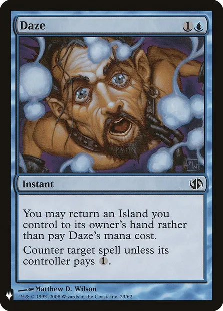 Daze, Magic card PLST DD2-23 — The List set