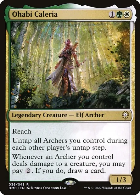 Ohabi Caleria, Magic card DMC 36 — Dominaria United Commander set