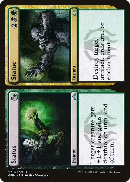 Status // Statue, Magic card GRN 230 — Guilds of Ravnica set