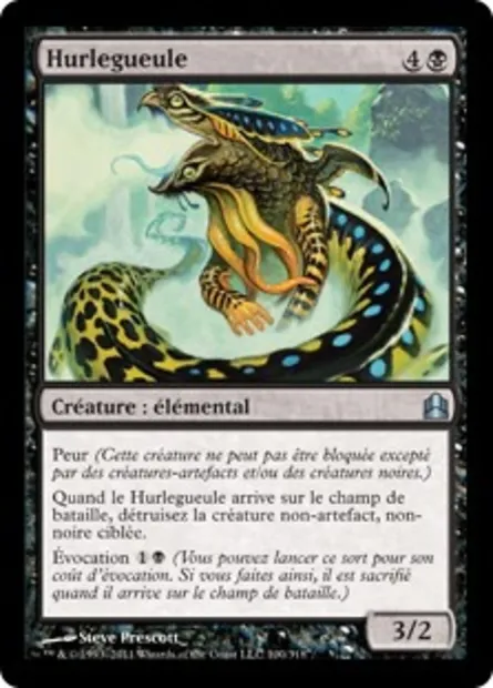 Hurlegueule, carte Magic CMD 100 — extension Commander 2011